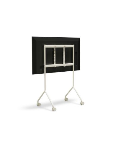 Sockel-Mondlicht Rollin' TV-Ständer - Metall/Perle