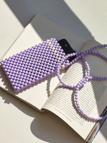 HAY Perla Handyhalter 9,5x16,5 cm - Lila