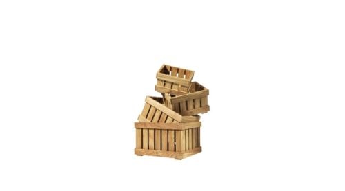 FDB Furniture X1 Monica Ritterband Apfelbox Medium – Eiche / Natur