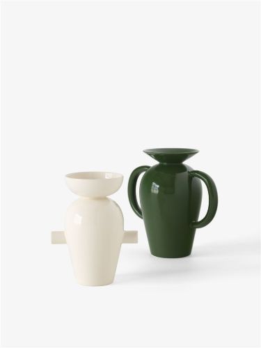 &Tradition Momento Vase JH40 H: 27 cm - Creme