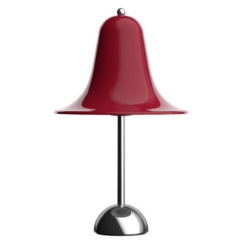 Verpan Pantop Portable Lamp Ø: 18 cm - Metal/Cherry Red