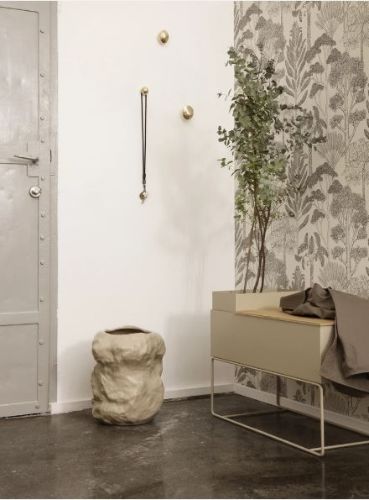 Ferm Living Tuck Vase Ø: 34 cm – Kaschmir