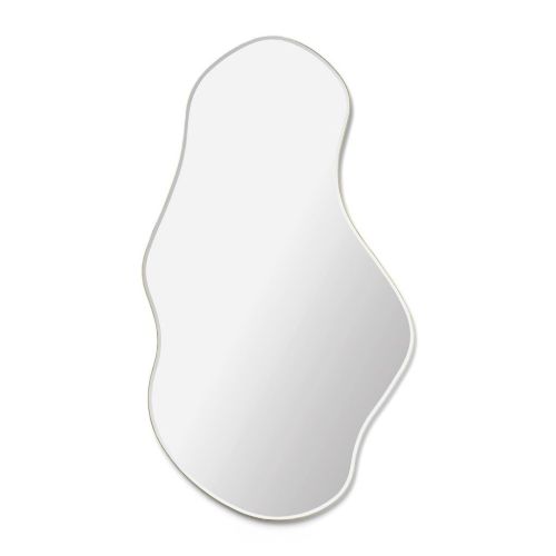 Ferm Living Pond Spejl Stor H: 110 cm - Glas/Messing 