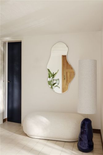 Ferm Living Teichspiegel groß H: 110 cm – Glas/Messing