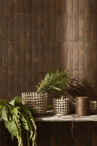 Ferm Living Keramikkorb groß Ø: 23,5 cm – Kaschmir