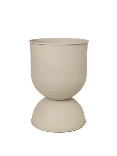 Ferm Living Hourglass Pot Medium Ø: 40 cm - Cashmere