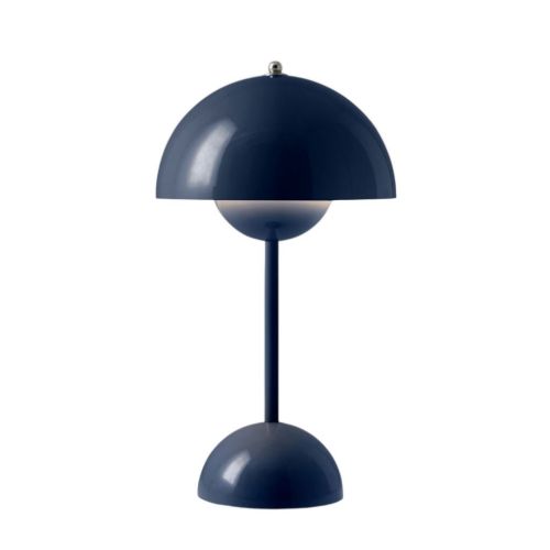 &Tradition Flowerpot VP9 Bordlampe H: 29,5 cm - Steel Blue