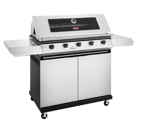 Beefeater 1200 S 5 Brenner BBQ & S/B Trolley B: 157,7 cm – Stahl