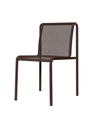 Ferm Living Dapple Stuhl SH: 45 cm - Dunkle Schokolade
