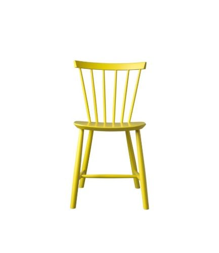 FDB Møbler J46 Poul M. Volther Stol - Malet Bøg/Yellow 