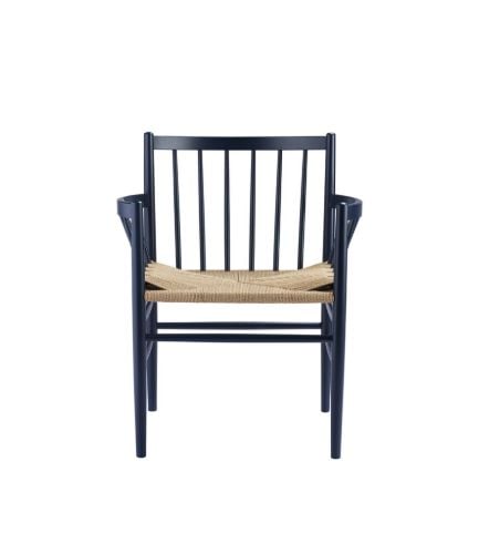 FDB Møbler J81 Jørgen Bækmark Stol - Bøg/Steel Blue