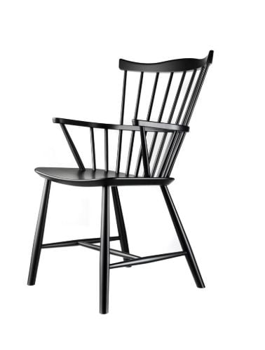 FDB Furniture Stuhl Børge Mogensen J52B - Schwarz 