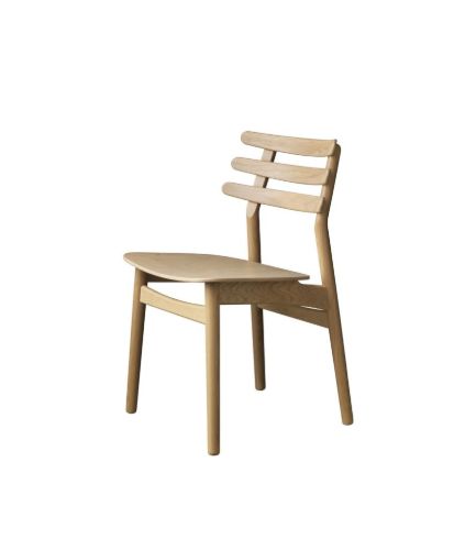 FDB Møbler J48 Stuhl Poul M. Volther Sitzhöhe: 46 cm – Eichenfurnier/Mattlack