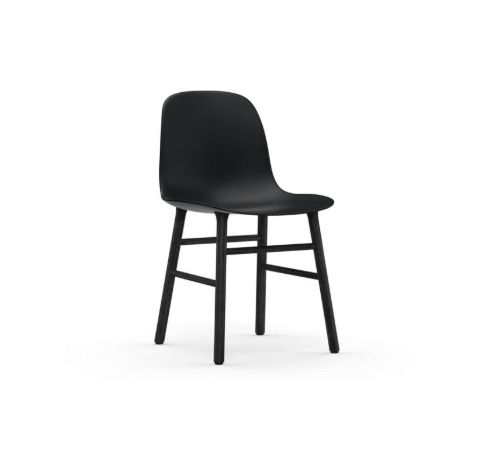 Normann Copenhagen Form Stol  - Sort/Sort