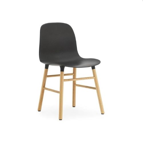 Normann Copenhagen Form Stol  - Sort/Eg