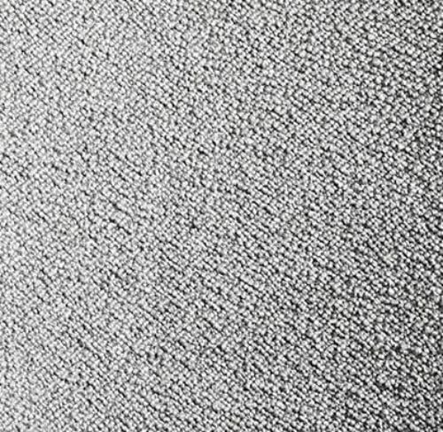 HAY AAC121 About a Chair Esszimmerstuhl gepolstert SH: 47,5 cm – Schwarz pulverbeschichtetes Aluminium/Flamiber Grey C8