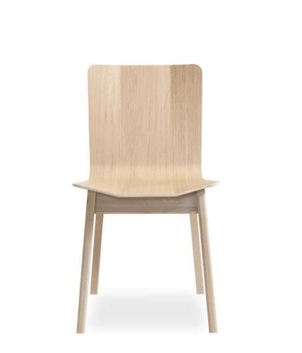 Skovby SM807 Spisebordsstol H: 82 cm - Hvidolieret Eg