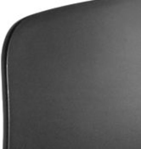 HAY AAC50 Bürostuhl mit Rollen, SH: 42–56 cm – Schwarz/Schwarzes Aluminium