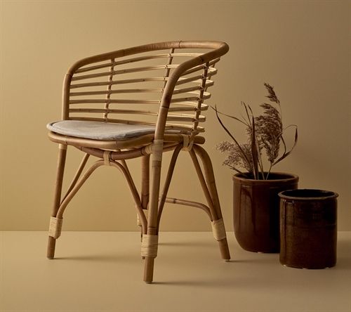 Cane-line Indoor Blend Esszimmerstuhl SH: 45 cm – Natürliches Rattan