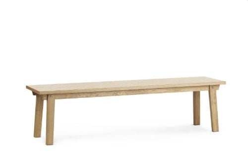 Normann Copenhagen Slice Bænk Vol 2 38x160 cm - Eg