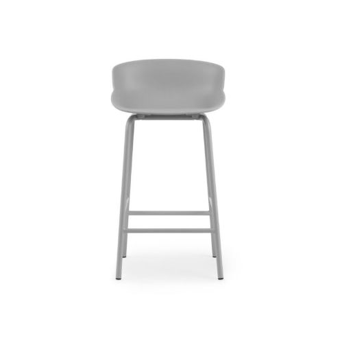 Normann Copenhagen Hyg Barhocker SH: 65 cm – Grau/Stahl