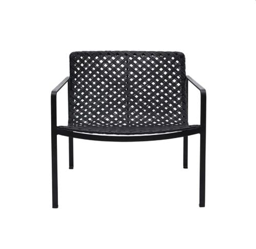 House Doctor Habra Stol m. Armlæn H: 64 cm - Sort