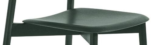 HAY Soft Edge 60 Esszimmerstuhl SH: 47,5 cm – Hunter lackierte Eiche/Hunter lackierte Eiche