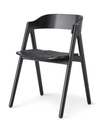Findahl by Hammel METTE Spisebordsstol SH: 45 cm - Sortlakeret Bøg/Sort