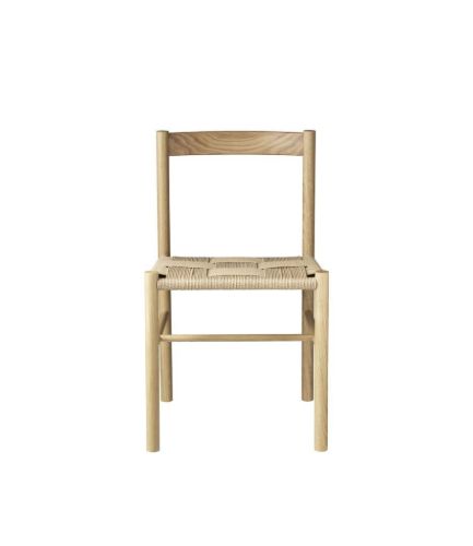 FDB Møbler J178 Lønstrup Stol 78x46,5x46 cm - Eg Natur/Flet Natur