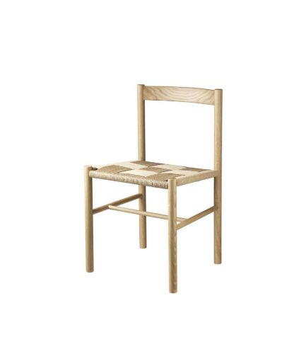 FDB Møbler J178 Lønstrup Stuhl 78x46,5x46 cm - Natureiche/Naturgeflecht