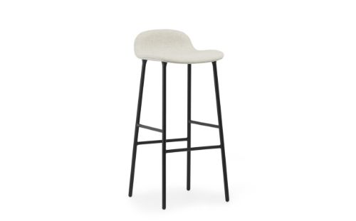 Normann Copenhagen Form Barhocker SH: 75 cm – Upminster Sand/Stahl
