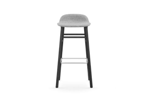 Normann Copenhagen Form Barstol SH: 75cm - Partner Grey/Sort Eg