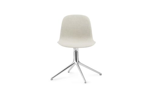 Normann Copenhagen Form Drejestol SH: 44cm - Upminster Sand/Aluminium