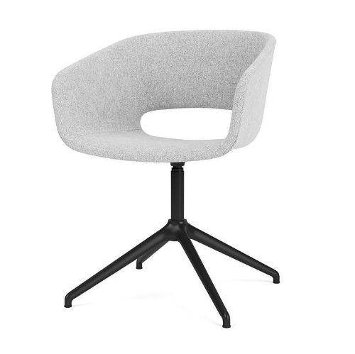 Montana Marée 404 Swivel Kontorstol på ben SH: 46,5 cm - Hallingdal 116/Sort Aluminium