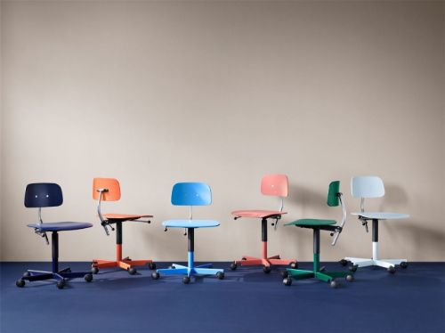 Montana Kevi 2533 Bürostuhl m. Alu-Kappe SH: 38–51 cm – Schatten