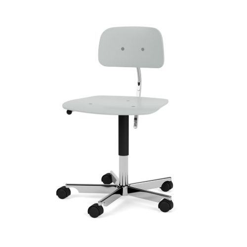 Montana Kevi 2533 Kontorstol - Oyster/Poleret Alu