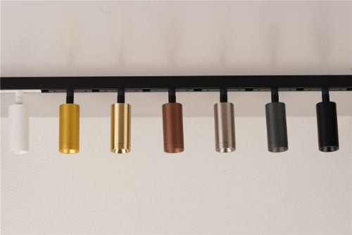 ANTIDARK Designline Domino GU10 Ø: 3,5 cm - Aluminium/Gold
