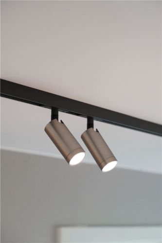 ANTIDARK Designline Domino GU10 Ø: 3,5 cm - Aluminium/Mattiertes Aluminium