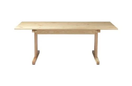 FDB Møbler M17 Ermelunden Havebord 180x50x43 cm - Fyr/Olieret
