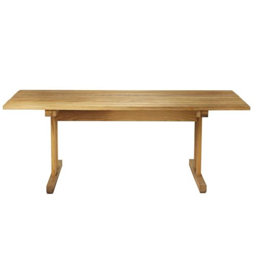 FDB Møbler M17 Ermelunden Gartentisch 180x50x43 cm - Thermo-Esche/Geölt