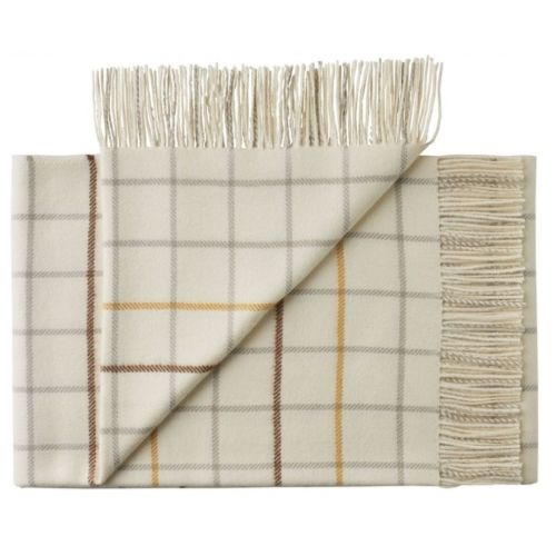 Silkeborg Uldspinderi Quito Plaid 130x200 cm - Honey White