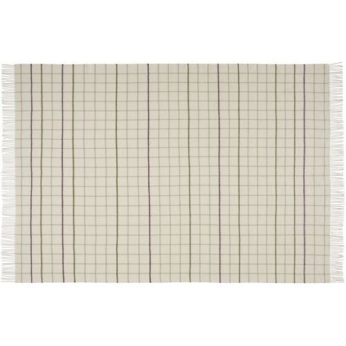 Silkeborg Uldspinderi Quito Plaid 130x200 cm - Purple White