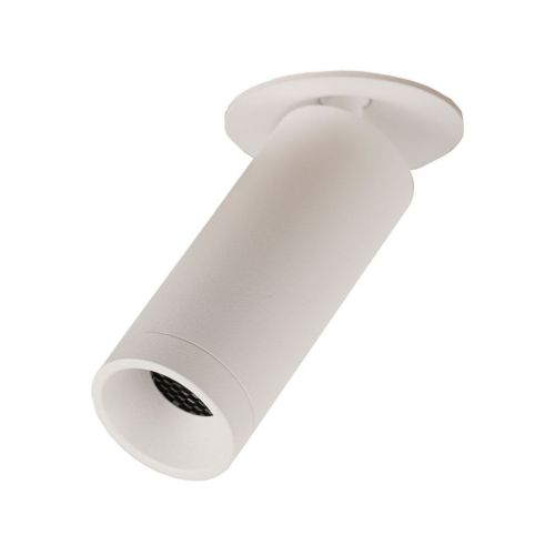 ANTIDARK Domino Mini Built-In Ø: 3,5 cm - Aluminium/White