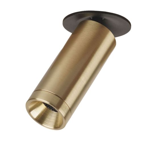 ANTIDARK Domino Mini Built-In Ø: 3,5 cm - Aluminium/Brass