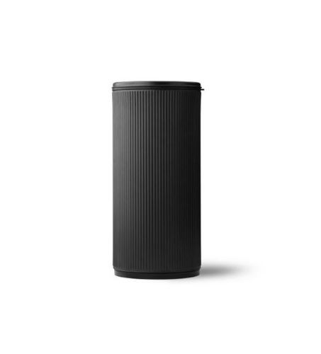 Vipp 18 Offener Eimer 22 L - Schwarz/Schwarz