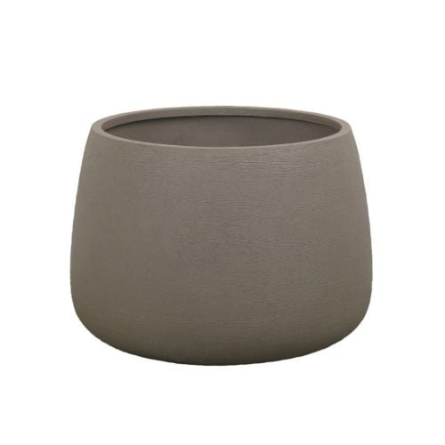 Cane-line Outdoor Soil Plantekrukke Rund Medium - Glasfiber/Taupe