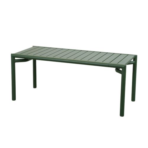 Cane-line Outdoor Bliss Sofabord/Bænk - Aluminium/Dark Green