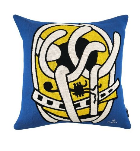 Poulin Design Fernand Léger Pude 45x45 cm - Les Deux Guidons