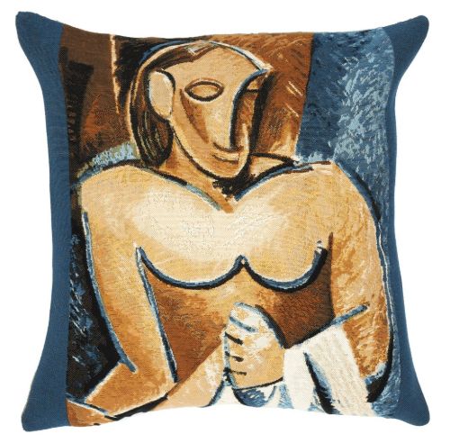 Poulin Design Picasso Pude 45x45 cm - Nu À La Serviette (1907)