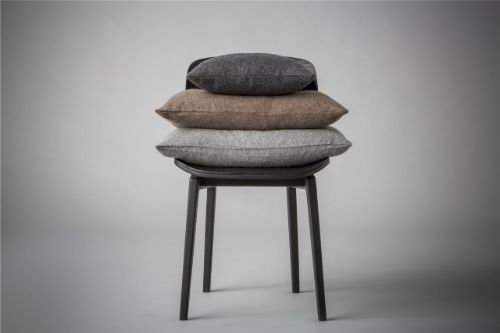 Silkeborg Uldspinderi Arequipa Pude 60x60 cm - Hellgrau OUTLET